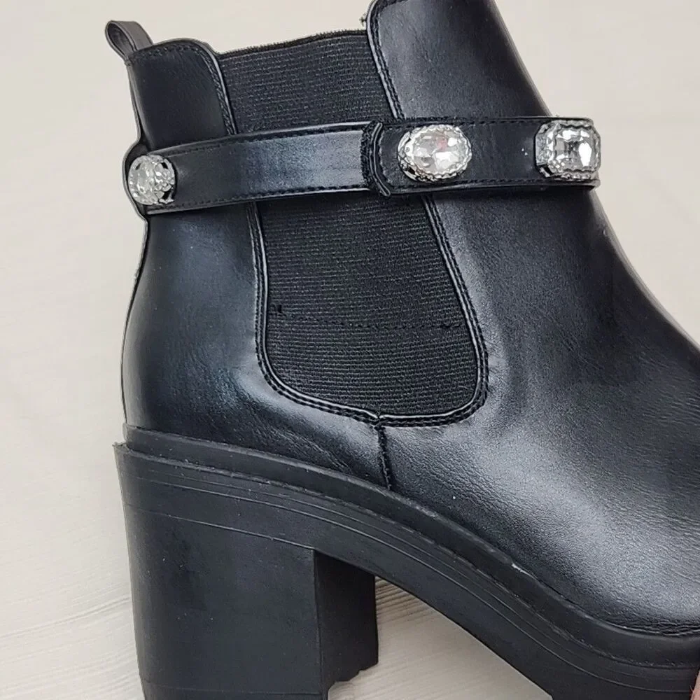 Torrid Boots Chelsea Rhinestone 3